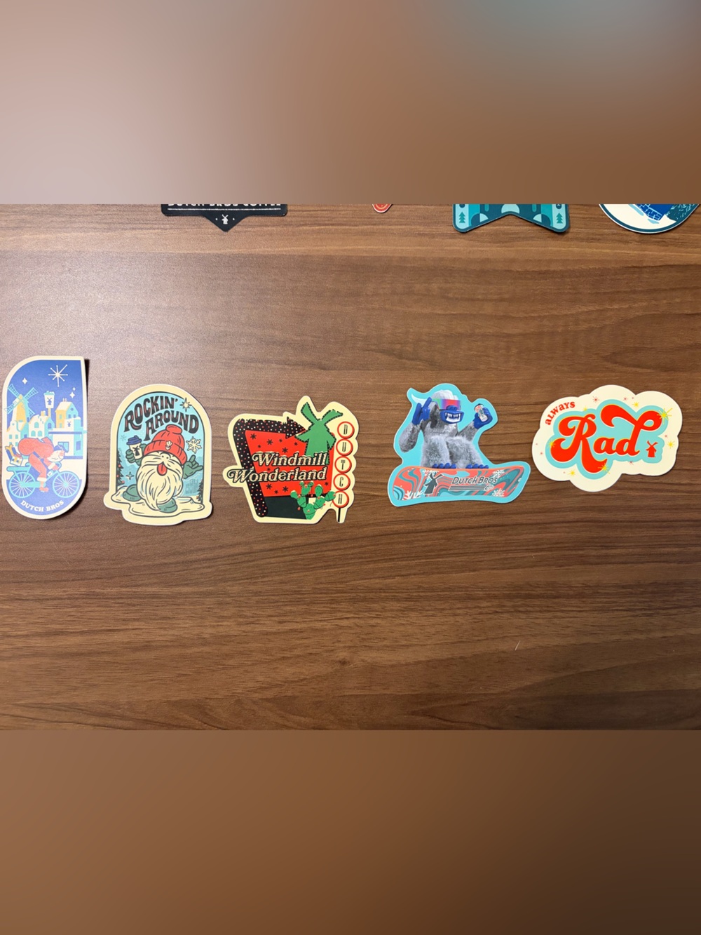 Dutch Bros Xmas Sticker Set - Picture 4 of 4